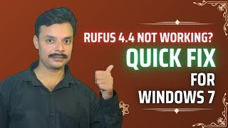 Windows 7 How to Use Rufus When 44 Doesn’t Work [upl. by Auliffe]