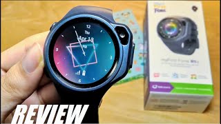 REVIEW myFirst Fone R1s  Smartwatch Phone for Kids 4G LTE GPS Tracker MP3 Player [upl. by Ynehpets]