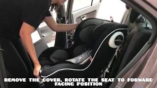 Crolla S 360 Isofix Installation Video [upl. by Samuele]