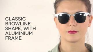 RayBan RB3507 Clubmaster Aluminium 13740 Sunglasses review  SmartBuyGlasses [upl. by Alat]