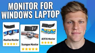 Best Monitor For Windows Laptop 2024 [upl. by Magbie]