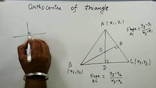 Orthocentre of triangle Properties and Derivation  Coordinate Geometry Part 7  Kamaldheeriya [upl. by Sidonie]