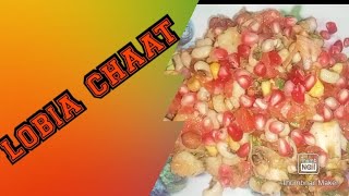 Lobia Chaat Recipe  Healthy Food Recipe  White lobia chaat [upl. by Eicyak826]