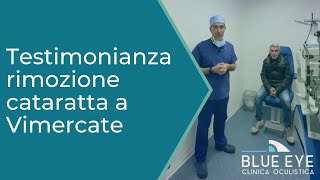 Testimonianza rimozione cataratta a Vimercate [upl. by Ahcrop]