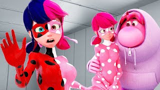 Miraculous The Ladybug  Embarrassment Transformation Inside Out 2 Animation [upl. by Hynda]