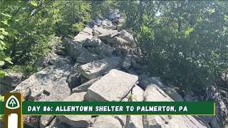 Day 86  I Almost Step On A PorcupineWTHeck Appalachian Trail [upl. by Raouf]