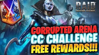 FREE REWARDS CORRUPTED ARENA CHALLENGE  RAID SHADOW LEGENDS [upl. by Assened866]