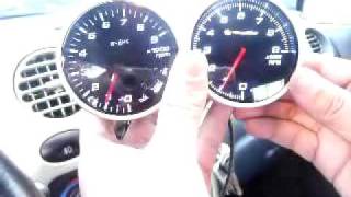 RPM gauge testing for 3 cylinders engine [upl. by Ynnoj]