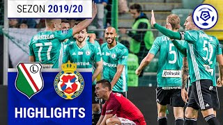 Legia Warszawa – Wisła Kraków 70 Skrót 13 Kolejka  201920 [upl. by Leese50]