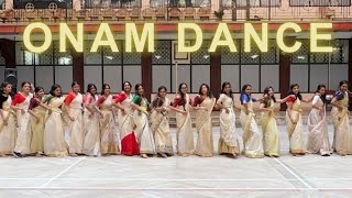 College Dance performance for Onam Celebration  2023 [upl. by Eneleahs]