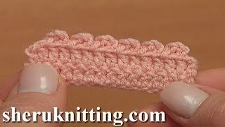 Crochet 3 Chain Picot Part 12 of 26 Crochet Basics [upl. by Ignacius576]