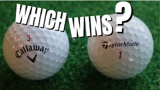 TaylorMade Tour Response vs Callaway Chrome Soft [upl. by Eceirehs]