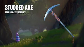 Studded Axe  Rare Pickaxe  Fortnite [upl. by Johen]