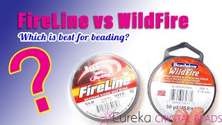 Which beading thread is the best to use FireLine or WildFire Learn the differences pros and cons [upl. by Anyah994]