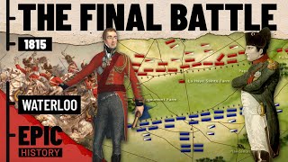 Napoleonic Wars Battle of Waterloo 1815 [upl. by Alcus115]