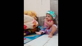 mama bermain bersama bayi kenzin shorts viralvideos [upl. by Livvyy]