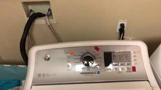 GE high efficiency washer not draining [upl. by Kovar]