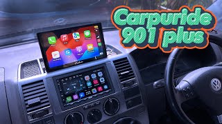 Carpuride 901 plus Carplay Android auto in any car easily [upl. by Whitehouse]