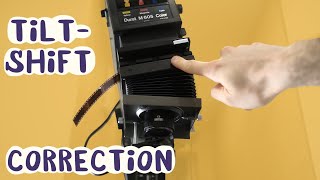 Lets try to make tilt shift correction with Durst M605 enlarger [upl. by Ojeibbob]