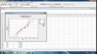 Minitab Prueba de Normalidad [upl. by Marilee374]