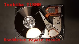 Vintage Toshiba T1800 laptop repair result amp first test [upl. by Eat247]