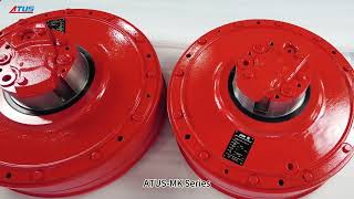 Hydraulic motor ATUSMK Series Hagglunds Customizable [upl. by Lulu728]