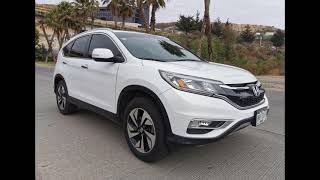 HONDA CRV 2016 EXL BLANCA [upl. by Ninon587]