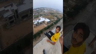 Most viral video 😢😨😰😱parkour freerunning flip rooftop stunt mostpopular [upl. by Eniffit]