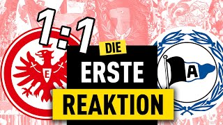 Eintracht Frankfurt verpatzt Saisonstart gegen Arminia Bielefeld [upl. by Socha434]