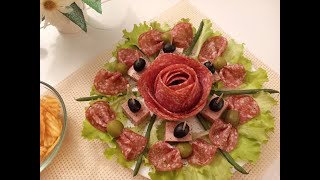 Fantastico ANTIPASTO di SALUMI 🥗 Fantastic CHARCUTERIE APPETIZER [upl. by Sillaw]