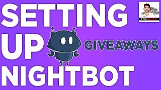 Easy Setup  NightBot w Twitch GIVEAWAYS [upl. by Giess413]