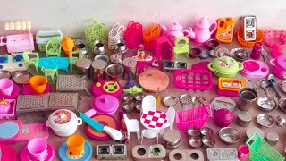 12 Minutes Satisfying with Unboxing Hello Kitty Kitchen Set  Cute Tiny Miniature ASMR Mini Cooking [upl. by Silvers796]