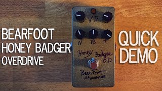 Bearfoot Honey Badger Quick Demo [upl. by Pessa358]