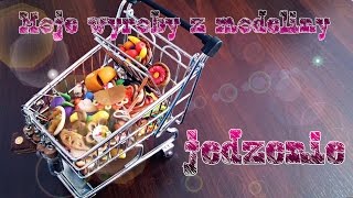 ►Moje wyroby z modeliny◄ 1 Jedzenie [upl. by Merrel]