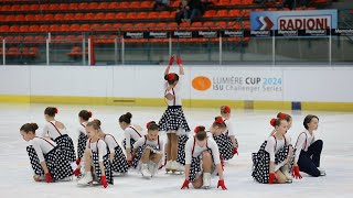 Team Le Soleil PreJuvenile B FS  8th Hevelius Cup [upl. by Aleuname]