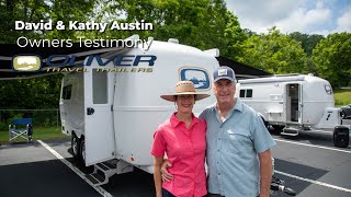 David amp Kathys Essence of Freedom  Owners Testimonial  Oliver Travel Trailers [upl. by Kennan802]