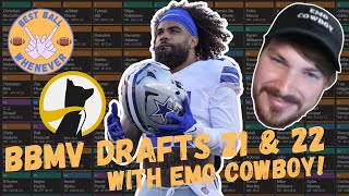 Tyler AKA Emo Cowboy Joins For Some Best Ball Mania Strategy And Drafts [upl. by Egidio]