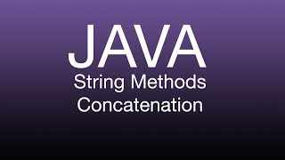 Java made Simple String Class Tutorial [upl. by Bautram]