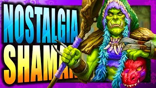 🕹️ Hearthstone  Nostalgia Shaman Stream  Perils in Paradise [upl. by Notsua]