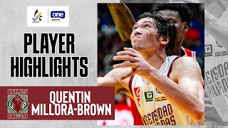 Quentin MilloraBrown’s STELLAR PERFORMANCE vs UE  UAAP SEASON 87 MEN’S BASKETBALL  HIGHLIGHTS [upl. by Hnirt]