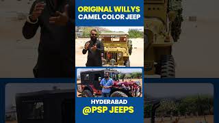 Classic Willys Vintage Jeep  Custom Modified by PSP Jeeps Hyderabad  Call 9000508355 [upl. by Aciretehs605]