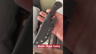 Blade Show Carry Day 1 theknifejunkie shorts bladeshow [upl. by Ylle]