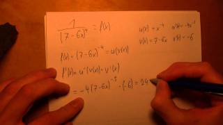 Mathematik  Differentialrechnung  Ableitung über Produktregel und Quotientenregel [upl. by Akeinahs]