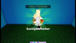 How to get SUNLIGHT marker in FIND THE MARKERS Roblox  UPDATED 2024 [upl. by Cahan]