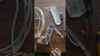 How to repair a broken wire of a current multipole electricalproblems shortvideo ledlighting [upl. by Wadsworth]