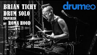 Brian Tichy inspired Drum Solo by Roma Hood Drumeo Drum solo  Paiste Cymbals [upl. by Benia]