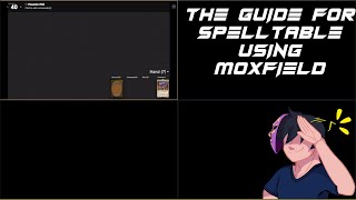 OBS Guide for using Moxfield on Spelltable [upl. by Eilujna818]