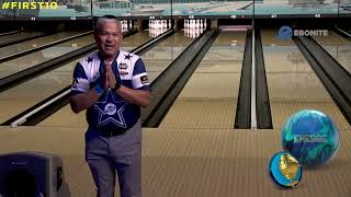 Ebonite Emerge Hybrid Bowling Ball Review With Dino Castillo [upl. by Einamrej952]