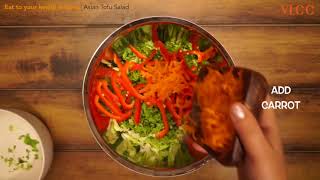 VLCC Eat Healthy Recipe Asian Tofu Salad [upl. by Adena]