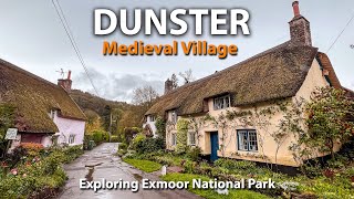 Prettiest Medieval Village in Exmoor DUNSTER Medieval Village Somerset [upl. by Adaurd]